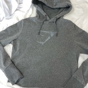 Half open back gymshark hoodie